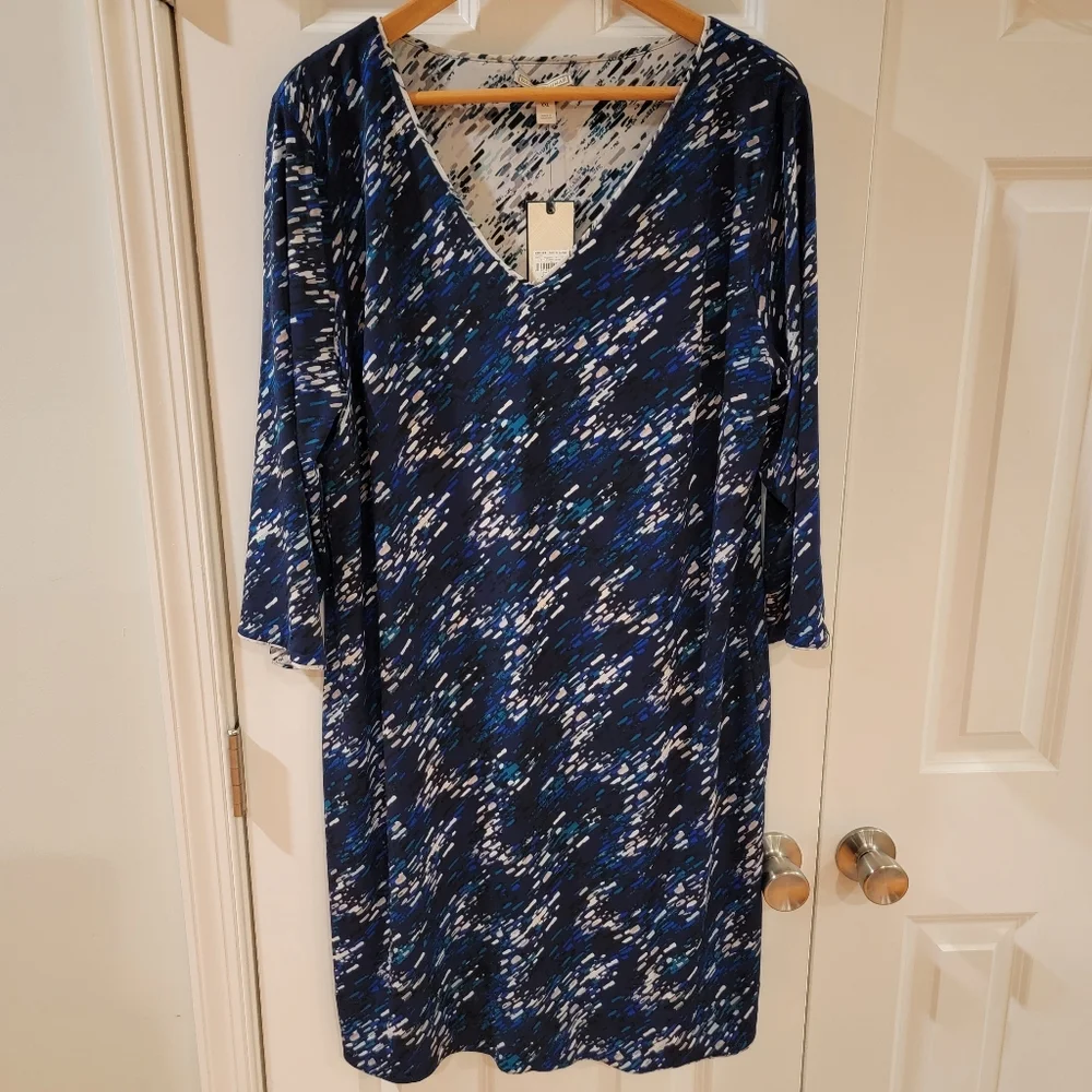 Dana‎ Buchman Reversible Dress NWT XXL - Picture 2 of 10
